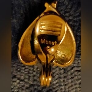 Monet goldtone clip-on earrings